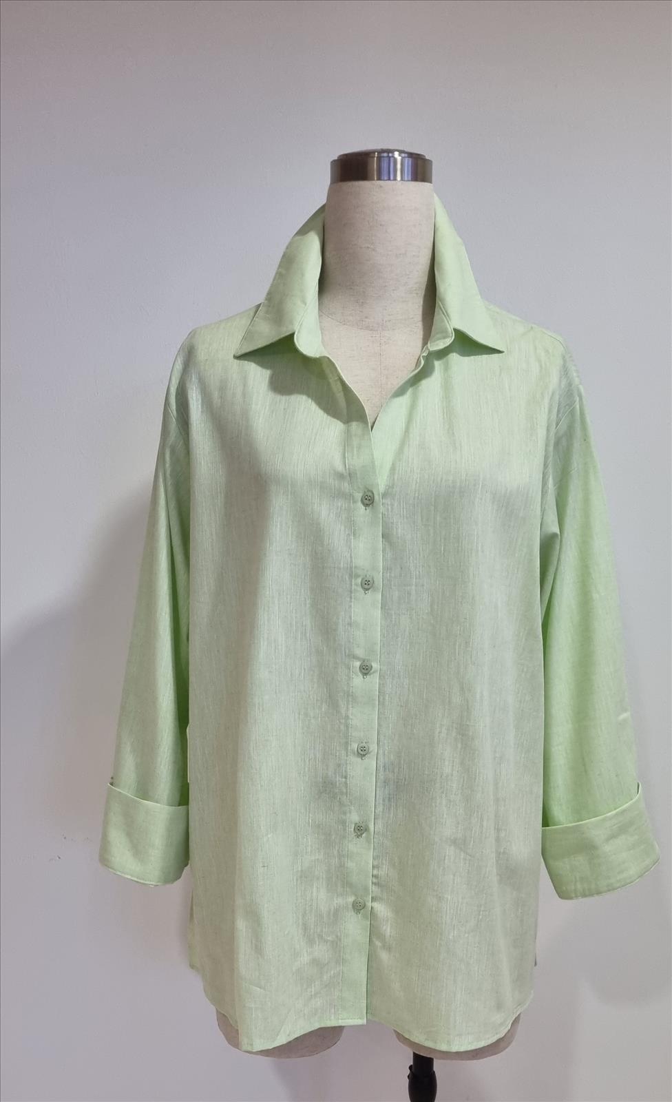 Bluse Leinen