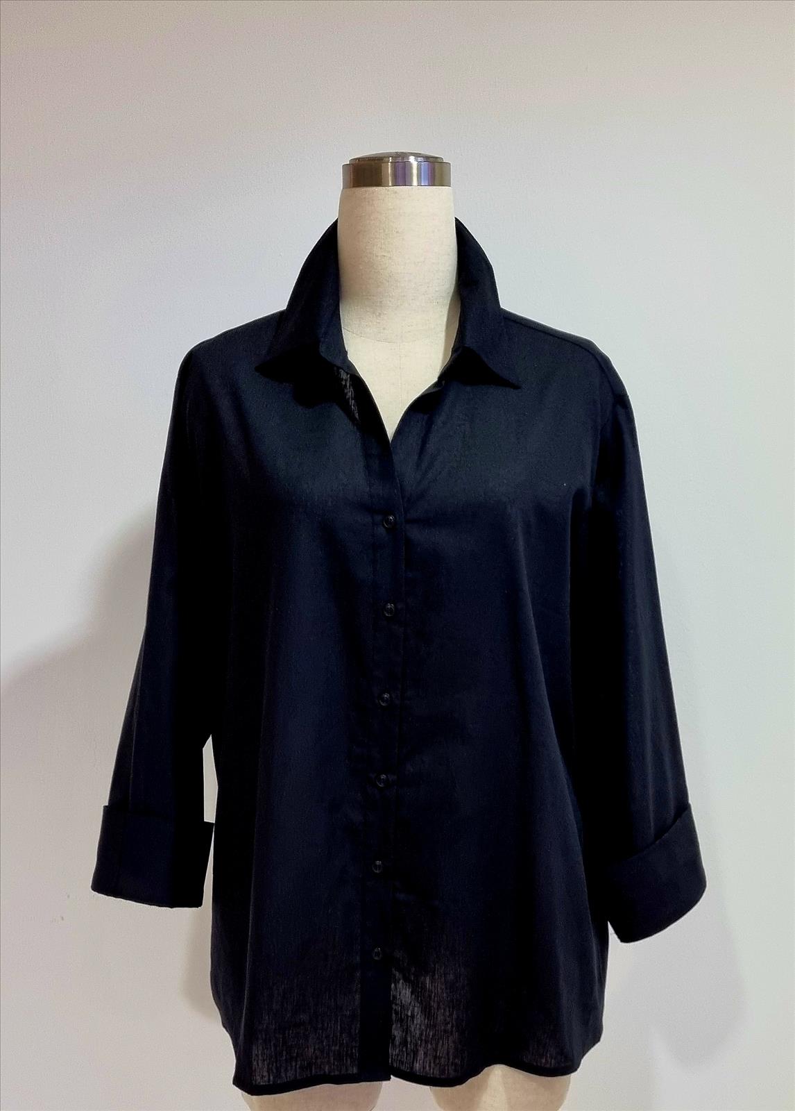 Bluse Leinen